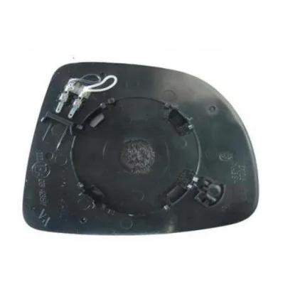 Left mirror glass with support Renault Clio 4 Captur