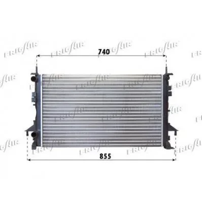 Engine radiator Renault Espace 4 Laguna 2 Vel Satis 2.0 2.2 Dci
