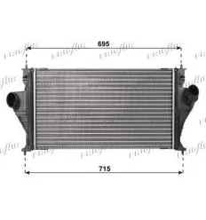 Radiateur echangeur de Refroidissement turbo pour Peugeot 406 2.2 Hdi