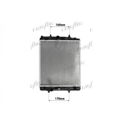 Radiateur moteur pour Citroën C1 Peugeot 107 Toyota Aygo 1.4 Hdi