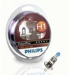 Coffret 2 Ampoules H1 Philips Vision Plus