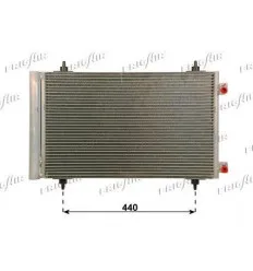 Radiateur condenseur de climatisation pour Citroën C8 Jumpy Fiat Scudo Ulysse Lancia Phedra Peugeot 807 Expert 1.6 2.0