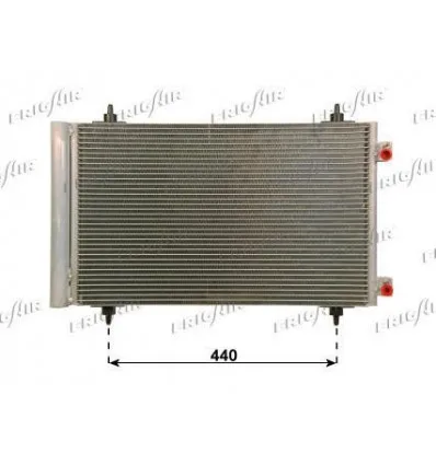 Radiator Air conditioning condenser Citroen C8 Jumpy Fiat Scudo Ulysse Lancia Phedra Peugeot 807 Expert 1.6 2.0