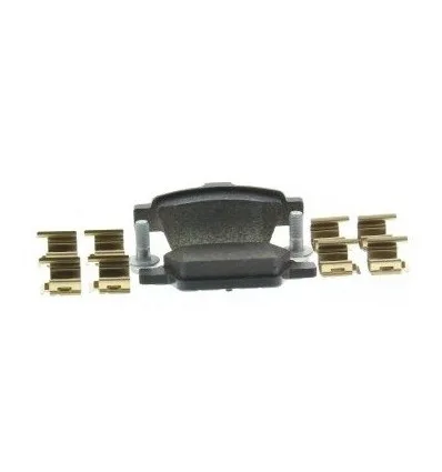 Jeu de 4 plaquettes de frein arriere Afla Romeo Mito Fiat Bravo Multipla Stilo Lancia Delta