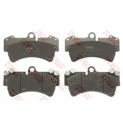 Jeu de 4 plaquettes de frein avant pour Audi Q7 Porsche Cayenne Volkswagen Touareg