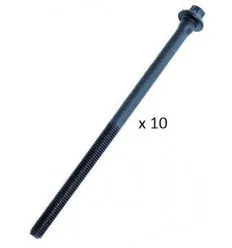 Jeu de 10 vis de culasse pour Dacia Almera Micra Renault Clio 2 Grand Scénic 2 Kangoo Mégane 2 Modus Scénic 2 Twingo 2 1.5 dCi