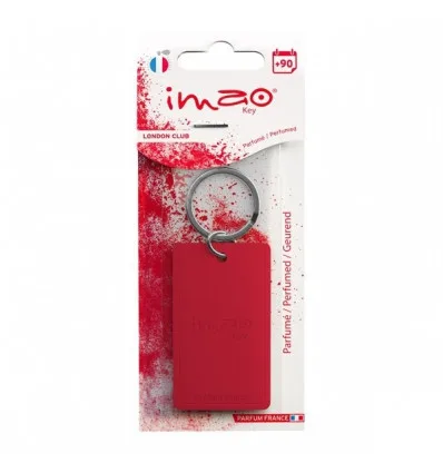 Parfum d'ambiance intérieur Porte clés couleur Rouge