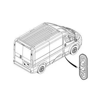 Switch Side door contact button Citroen Jumper Fiat Ducato Peugeot Boxer After 2006