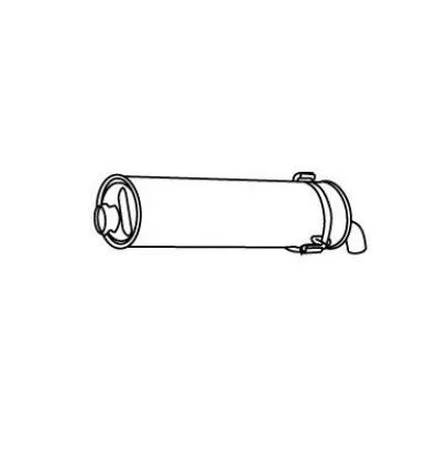 Rear silencer Peugeot 306