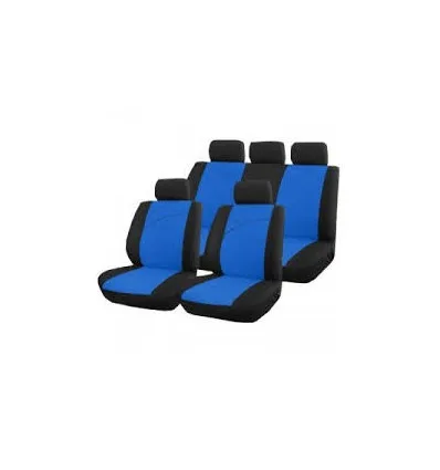 Universal Victoire blue seat and headrest covers