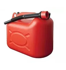 Jerrican plastique rouge Bidon 5L