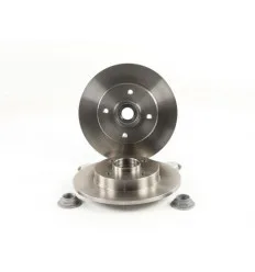 Jeu de disques de frein arrière avec roulements pour Citroën C3 C4 DS3 DS4 Peugeot 2008 207 208 307 308