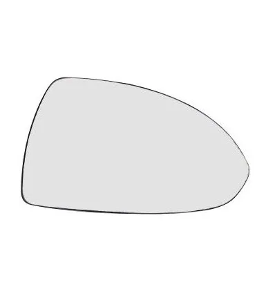 Glace de retroviseur a coller droit Opel Corsa D