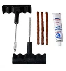 6-piece tire bit repair kit