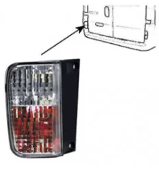 Feu arrière gauche pour Nissan Primastar Opel Vivaro Renault Trafic après 2009