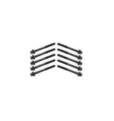 Set of 10 cylinder head bolts Nissan Opel Renault Volvo 1.9