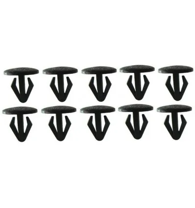 10 Clips panneau de porte pour Mazda
