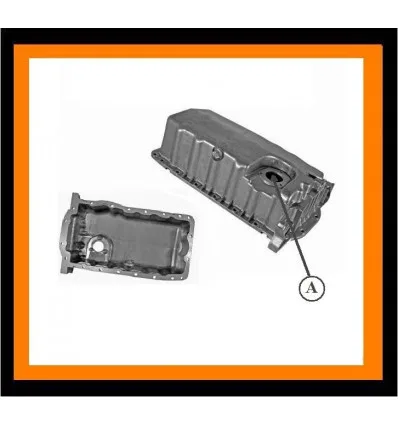 Carter d'huile moteur avec emplacement sonde pour Audi Seat Skoda Volkswagen Golf