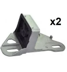 2 Silents Bloc support silencieux d Echappement pour Renault Clio 2