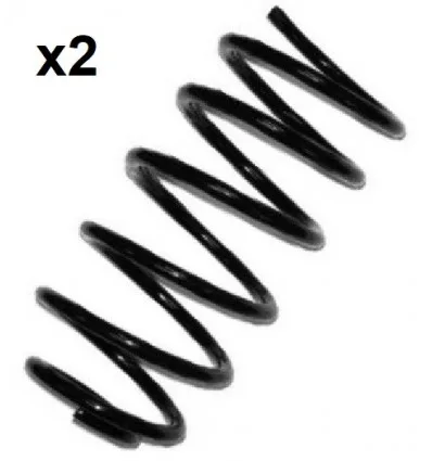 2 Front shock absorber springs Opel Zafira