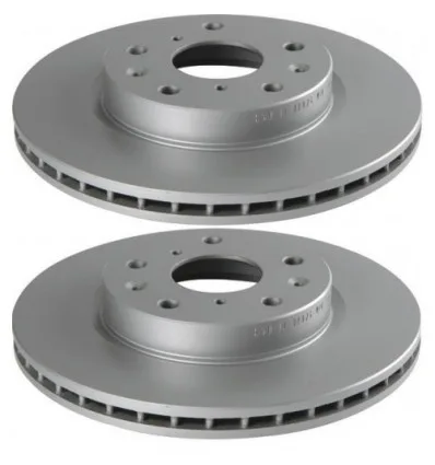 Jeu de disques de frein avant Bosch pour Peugeot 407 508 607