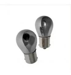 2 Ampoules P21W S25 12V 21W BA15s Chrome