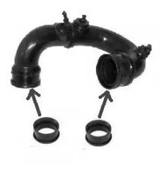 Durite de turbo pour Dacia Logan Renault Clio 2 Kangoo Mégane 2 1.5 dCi avec Joints