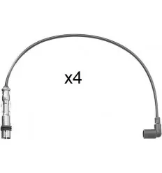 Jeu 4 cables d'allumage pour Seat Volkswagen