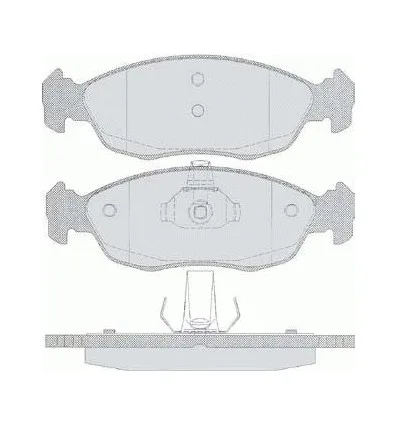 Brake pads for Saxo / Xsara