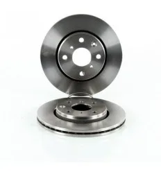 Jeu de disques de frein avant pour Citroën C1 Peugeot 107 108 Toyota Aygo Bosh