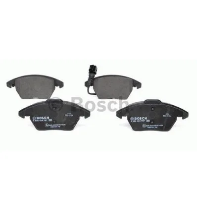 Plaquettes de freins avant pour Audi A3 Seat Altea Leon Toledo Škoda Fabia Octavia Volkswagen Golf Polo Jetta Touran